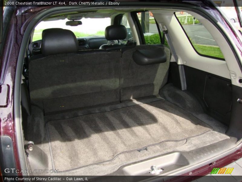 Dark Cherry Metallic / Ebony 2008 Chevrolet TrailBlazer LT 4x4