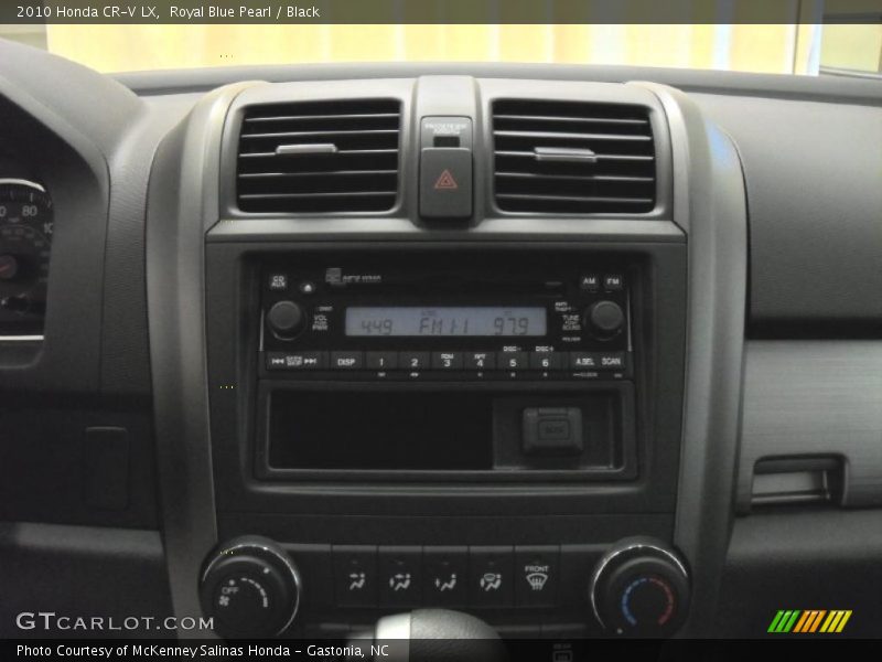 Royal Blue Pearl / Black 2010 Honda CR-V LX