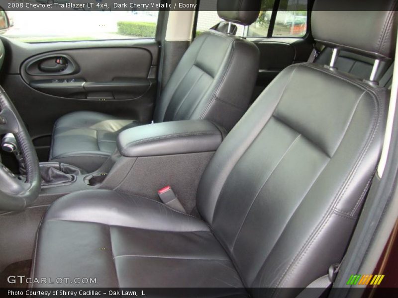Dark Cherry Metallic / Ebony 2008 Chevrolet TrailBlazer LT 4x4