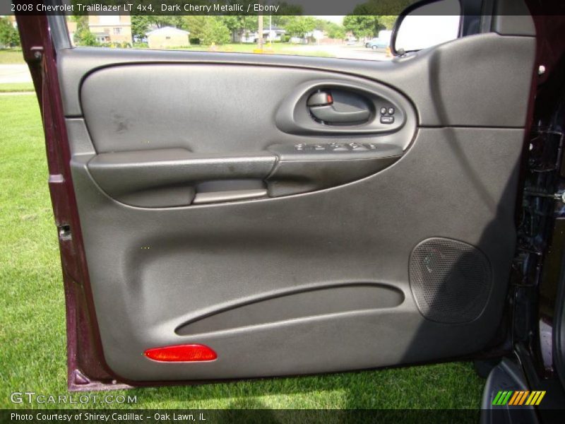 Dark Cherry Metallic / Ebony 2008 Chevrolet TrailBlazer LT 4x4