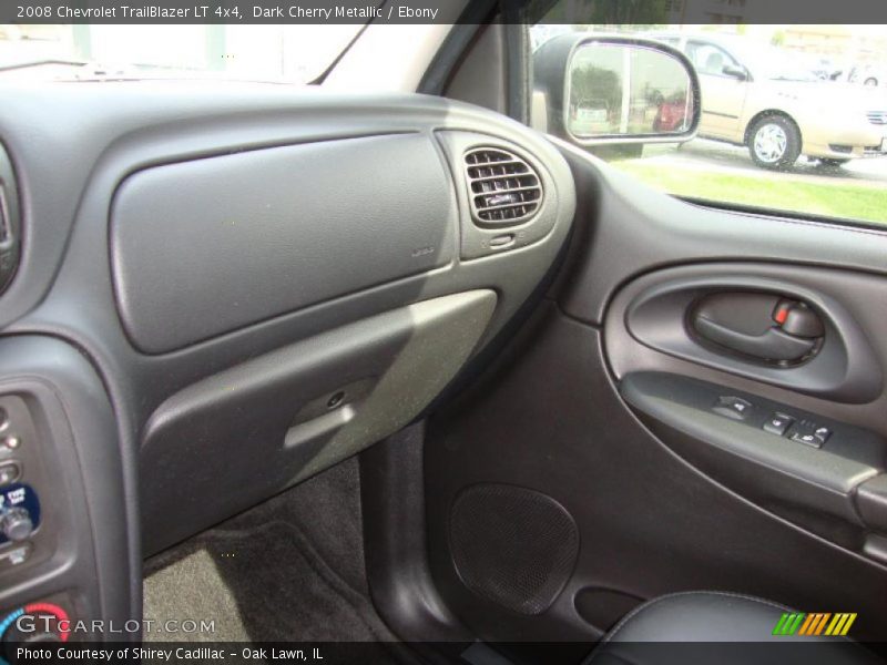 Dark Cherry Metallic / Ebony 2008 Chevrolet TrailBlazer LT 4x4