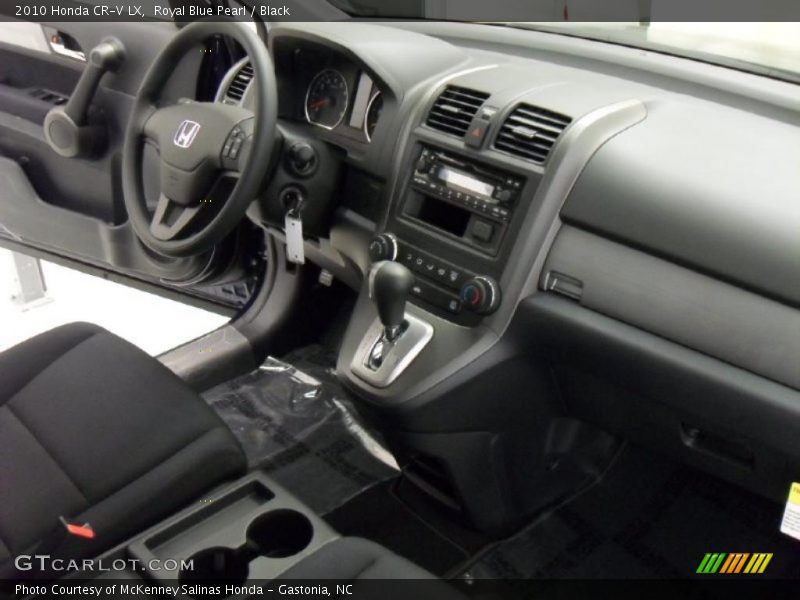 Royal Blue Pearl / Black 2010 Honda CR-V LX