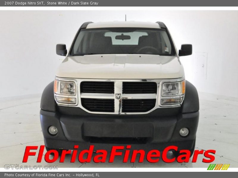 Stone White / Dark Slate Gray 2007 Dodge Nitro SXT