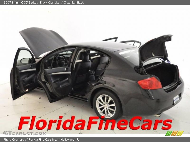 Black Obsidian / Graphite Black 2007 Infiniti G 35 Sedan