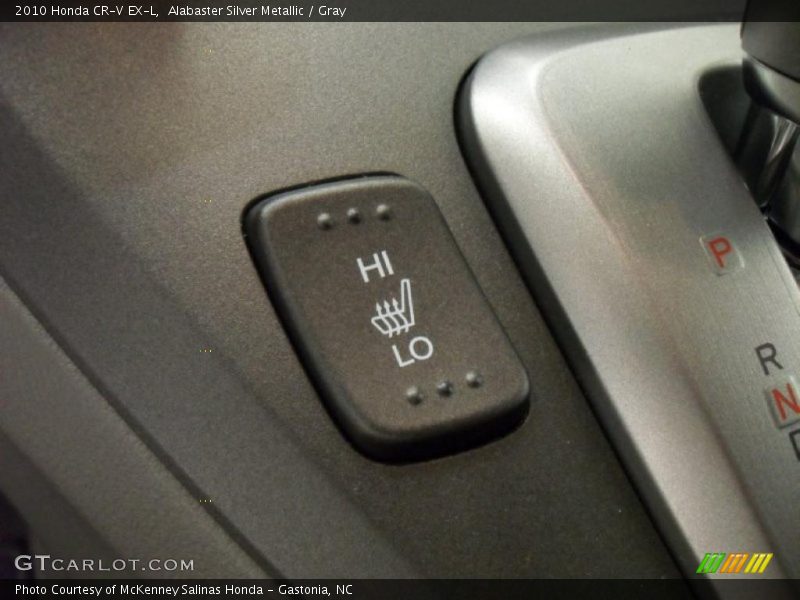 Alabaster Silver Metallic / Gray 2010 Honda CR-V EX-L
