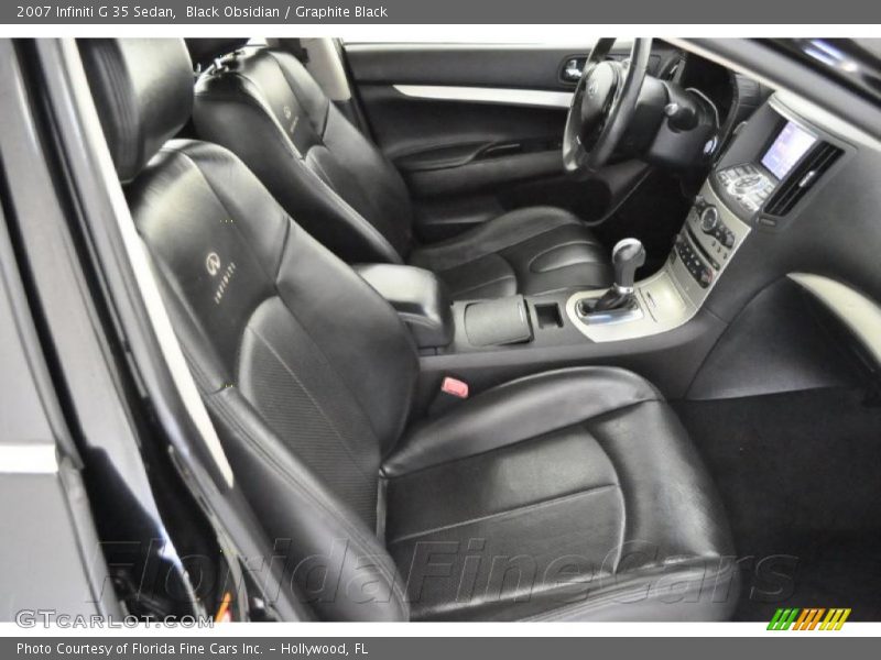 Black Obsidian / Graphite Black 2007 Infiniti G 35 Sedan