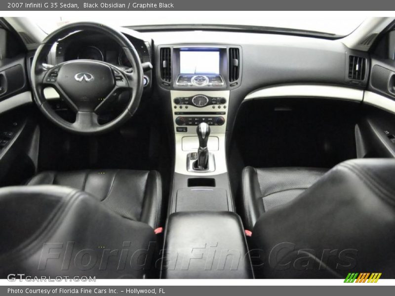 Black Obsidian / Graphite Black 2007 Infiniti G 35 Sedan