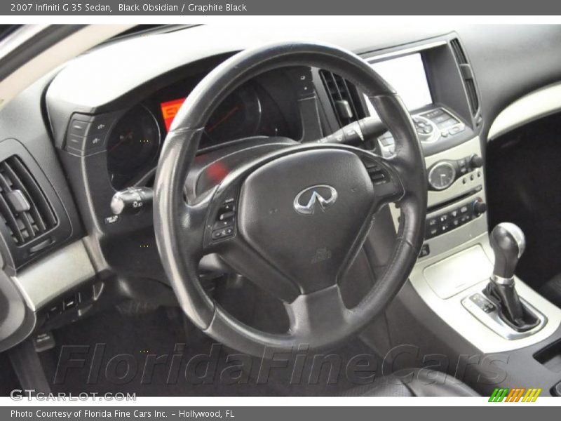 Black Obsidian / Graphite Black 2007 Infiniti G 35 Sedan