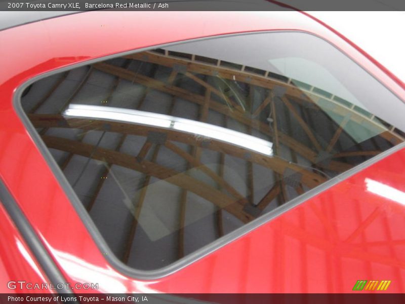 Barcelona Red Metallic / Ash 2007 Toyota Camry XLE