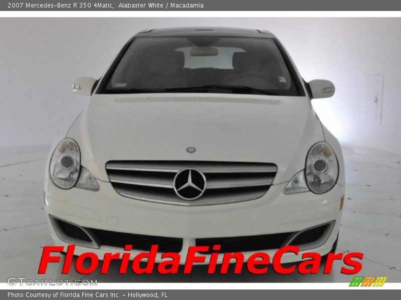 Alabaster White / Macadamia 2007 Mercedes-Benz R 350 4Matic