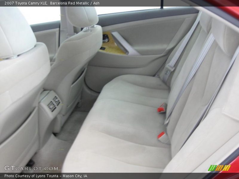 Barcelona Red Metallic / Ash 2007 Toyota Camry XLE