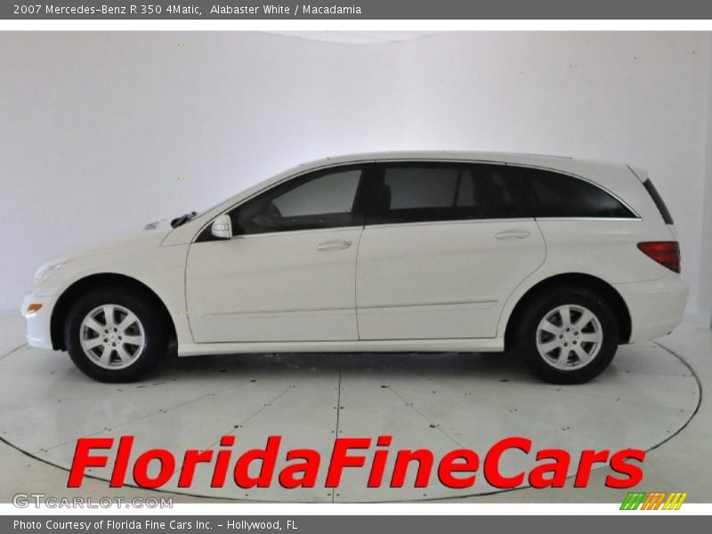Alabaster White / Macadamia 2007 Mercedes-Benz R 350 4Matic
