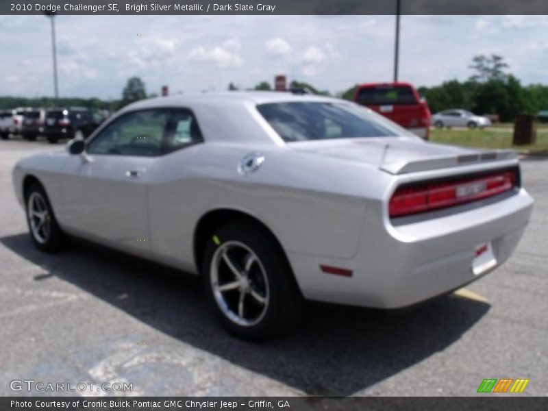 Bright Silver Metallic / Dark Slate Gray 2010 Dodge Challenger SE
