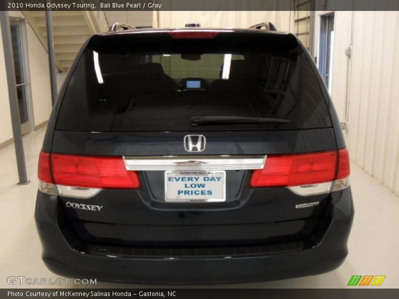 Bali Blue Pearl / Gray 2010 Honda Odyssey Touring