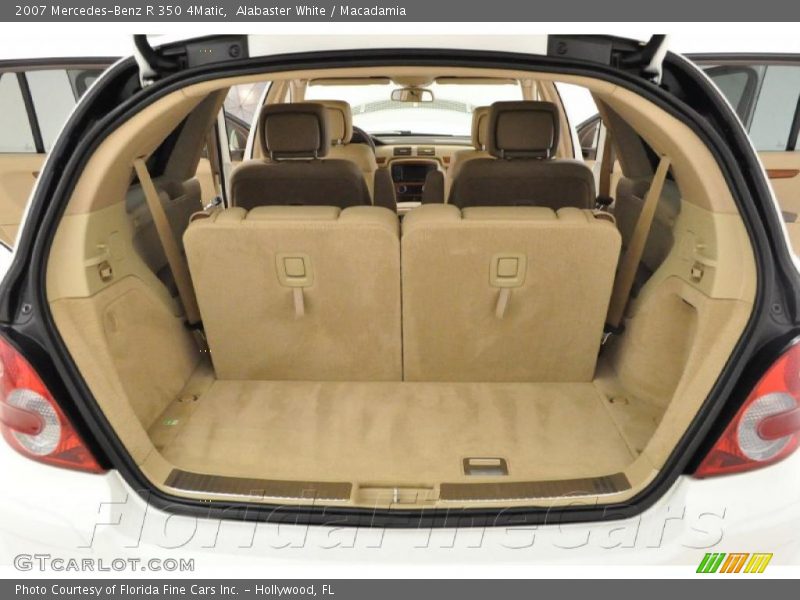 Alabaster White / Macadamia 2007 Mercedes-Benz R 350 4Matic