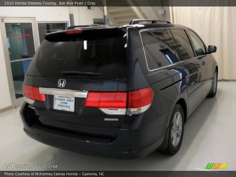 Bali Blue Pearl / Gray 2010 Honda Odyssey Touring