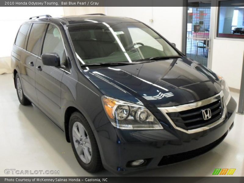 Bali Blue Pearl / Gray 2010 Honda Odyssey Touring