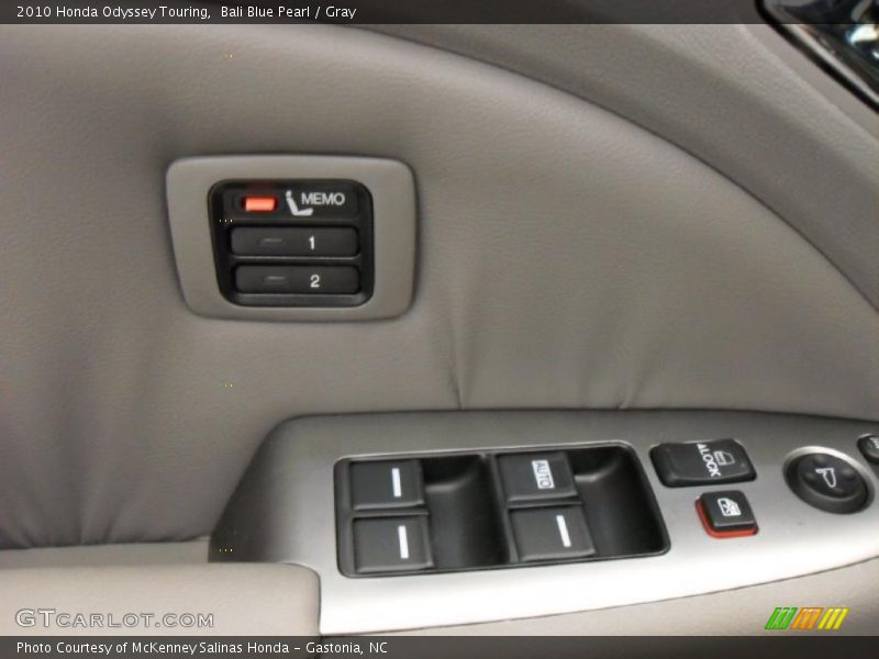 Bali Blue Pearl / Gray 2010 Honda Odyssey Touring