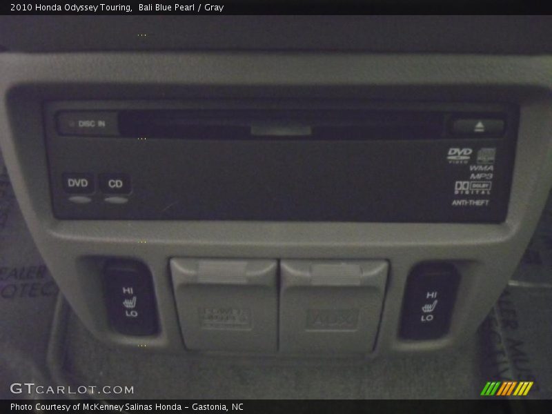 Bali Blue Pearl / Gray 2010 Honda Odyssey Touring