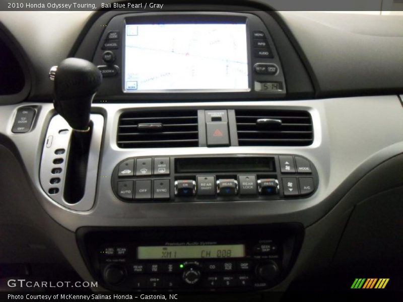 Bali Blue Pearl / Gray 2010 Honda Odyssey Touring
