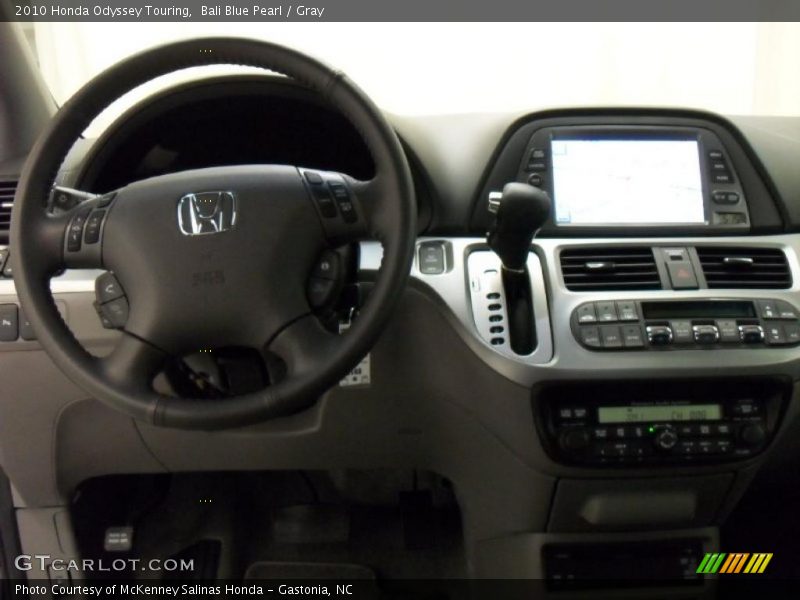 Bali Blue Pearl / Gray 2010 Honda Odyssey Touring