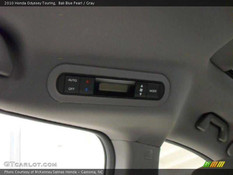 Bali Blue Pearl / Gray 2010 Honda Odyssey Touring