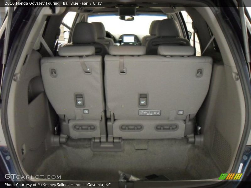 Bali Blue Pearl / Gray 2010 Honda Odyssey Touring