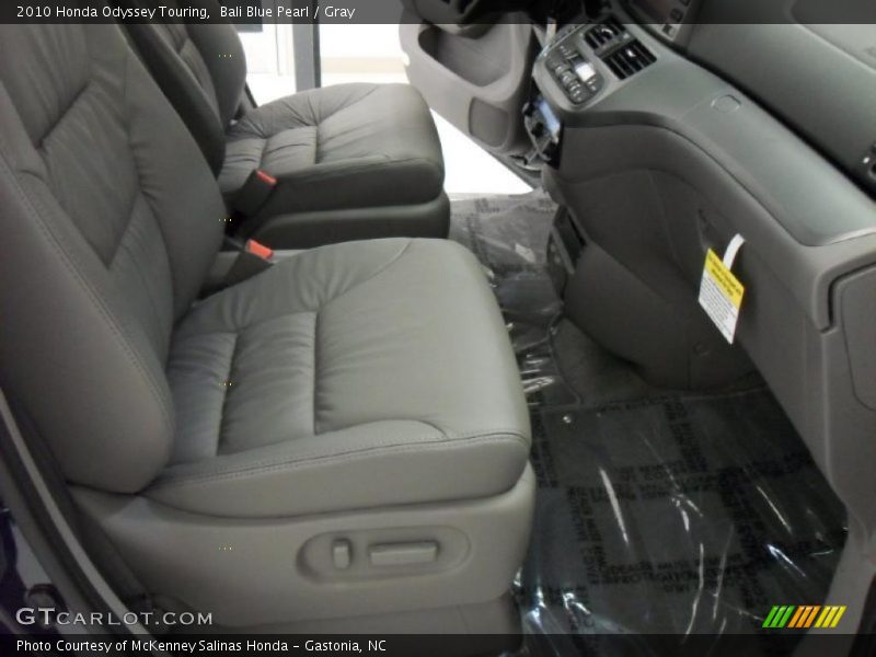 Bali Blue Pearl / Gray 2010 Honda Odyssey Touring