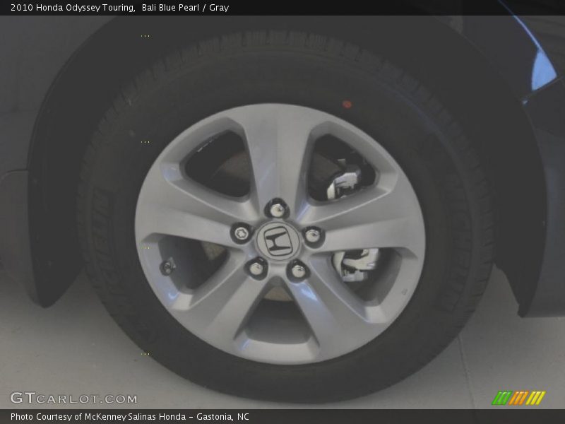 Bali Blue Pearl / Gray 2010 Honda Odyssey Touring