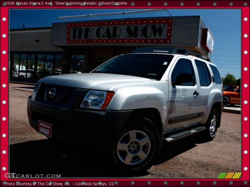 Silver Lightning Metallic / Steel/Graphite 2006 Nissan Xterra S 4x4
