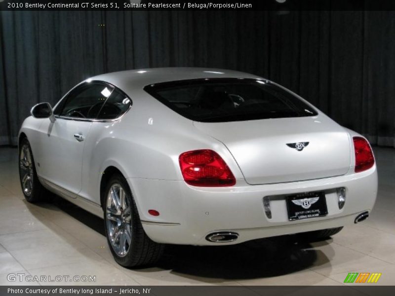 Solitaire Pearlescent / Beluga/Porpoise/Linen 2010 Bentley Continental GT Series 51