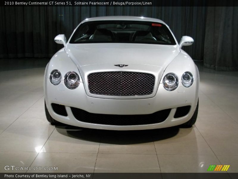 Solitaire Pearlescent / Beluga/Porpoise/Linen 2010 Bentley Continental GT Series 51