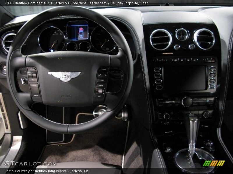 Solitaire Pearlescent / Beluga/Porpoise/Linen 2010 Bentley Continental GT Series 51