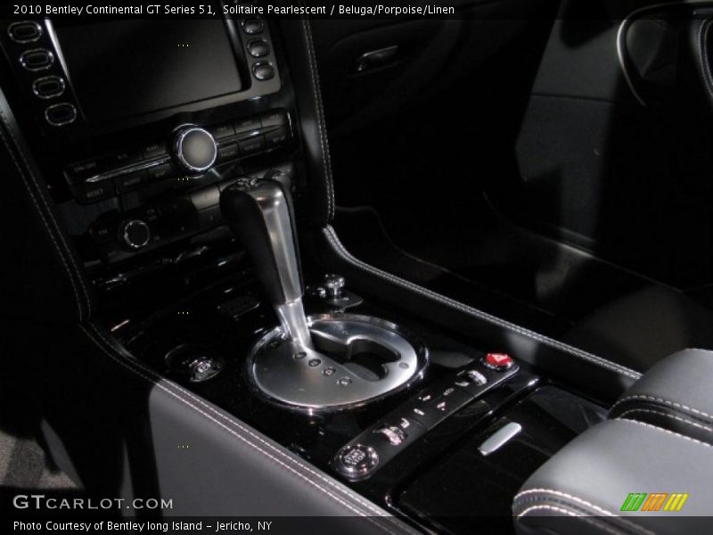 Solitaire Pearlescent / Beluga/Porpoise/Linen 2010 Bentley Continental GT Series 51
