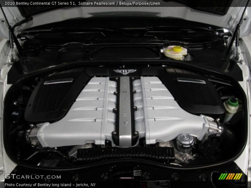 Solitaire Pearlescent / Beluga/Porpoise/Linen 2010 Bentley Continental GT Series 51