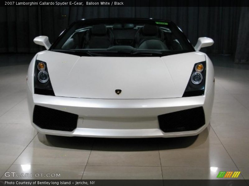 Balloon White / Black 2007 Lamborghini Gallardo Spyder E-Gear