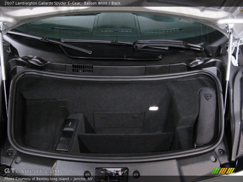 Balloon White / Black 2007 Lamborghini Gallardo Spyder E-Gear