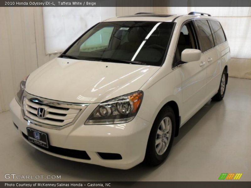 Taffeta White / Beige 2010 Honda Odyssey EX-L