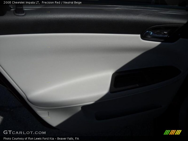 Precision Red / Neutral Beige 2008 Chevrolet Impala LT