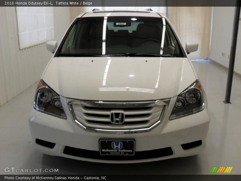 Taffeta White / Beige 2010 Honda Odyssey EX-L