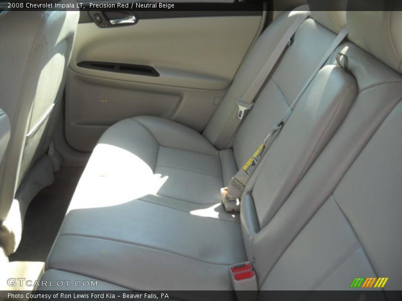 Precision Red / Neutral Beige 2008 Chevrolet Impala LT