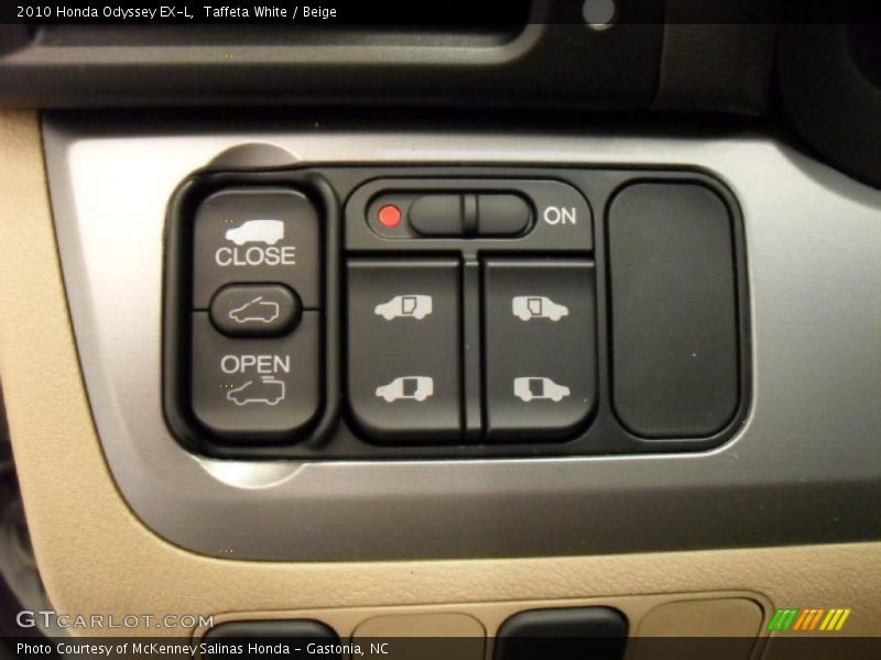 Taffeta White / Beige 2010 Honda Odyssey EX-L
