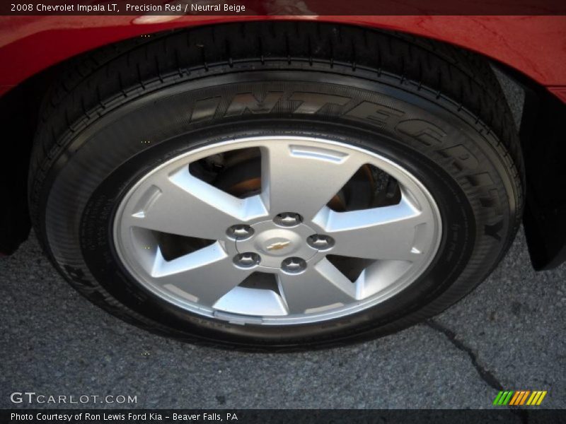 Precision Red / Neutral Beige 2008 Chevrolet Impala LT