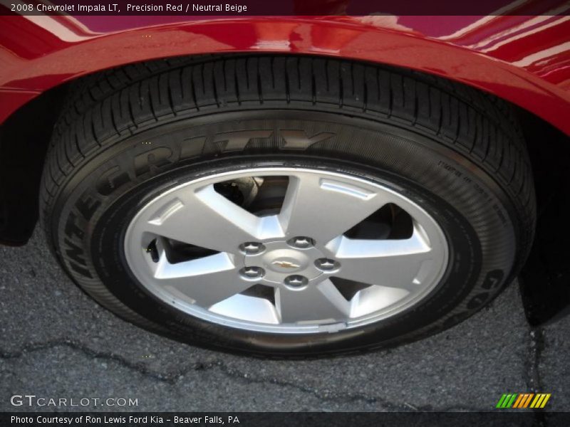 Precision Red / Neutral Beige 2008 Chevrolet Impala LT