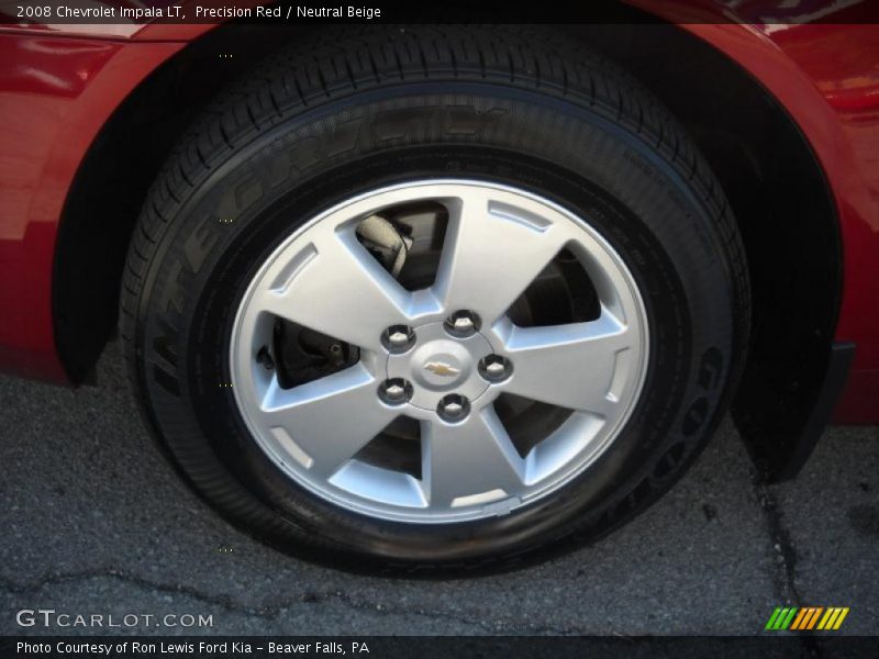 Precision Red / Neutral Beige 2008 Chevrolet Impala LT