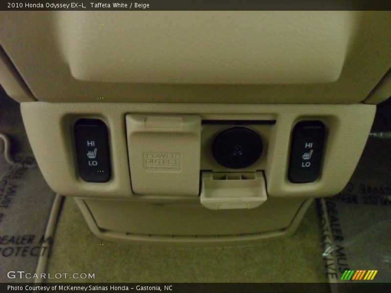 Taffeta White / Beige 2010 Honda Odyssey EX-L