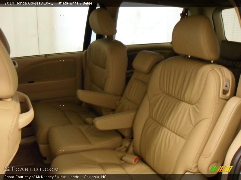 Taffeta White / Beige 2010 Honda Odyssey EX-L