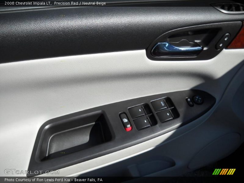 Precision Red / Neutral Beige 2008 Chevrolet Impala LT