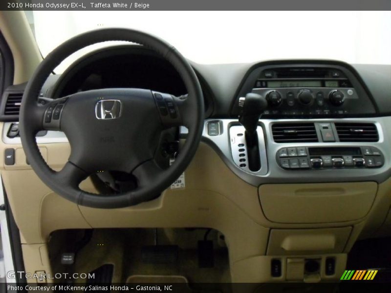 Taffeta White / Beige 2010 Honda Odyssey EX-L