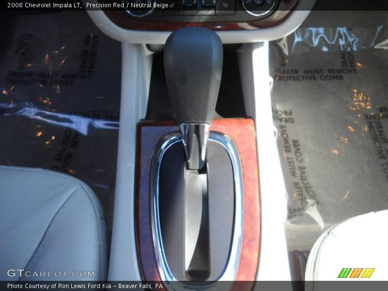 Precision Red / Neutral Beige 2008 Chevrolet Impala LT